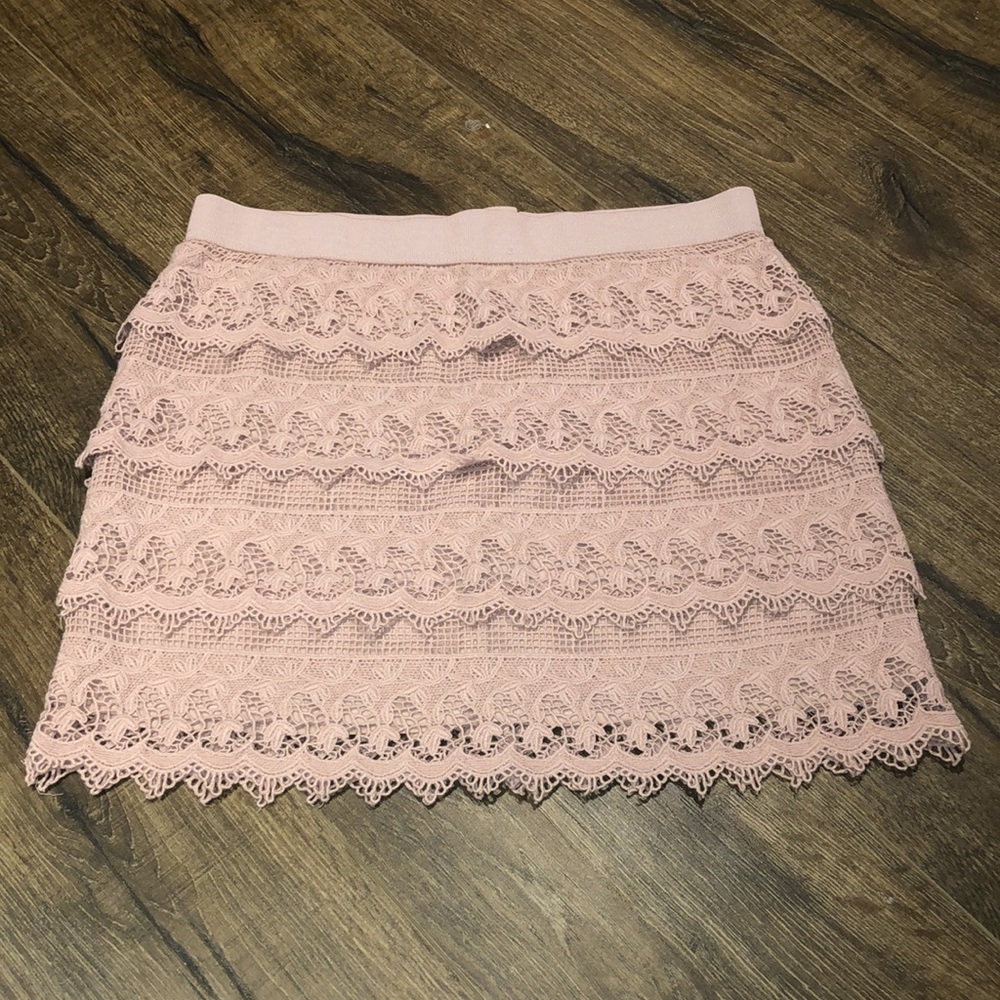 American Eagle Outfitters | Pink Lace Skirt